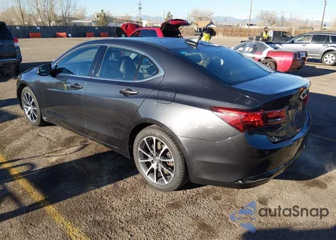 2016 Acura Tlx V6 Advance из США, поврежденный, VIN 19UUB3F74GA004074
